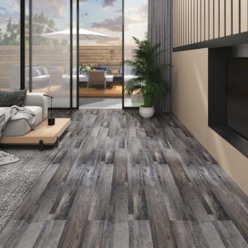 Gossi placi pardoseala autoadezive lemn industrial 5,02 m2 pvc 2 mm