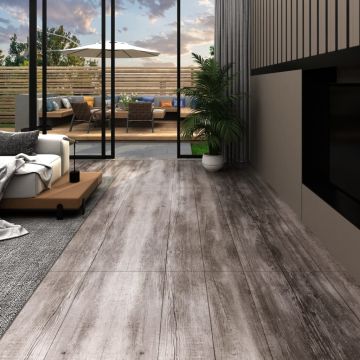 Gossi placi pardoseala autoadezive, lemn maro mat, 5,21 m2, 2 mm, pvc