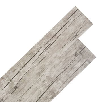 Gossi placi pardoseala autoadezive stejar decolorat 5,02 m2, 2 mm pvc