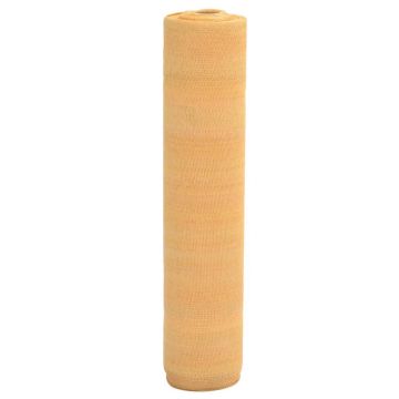 Gossi plasa protectie intimitate, nisipiu, 1,2x25 m, hdpe, 75 g/m2