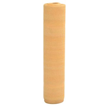Gossi plasa protectie intimitate, nisipiu, 1x25 m, hdpe, 195 g/m2