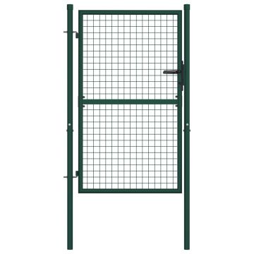 Gossi poarta de gard, verde, 100 x 125 cm, otel