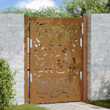 Gossi poarta gradina design cu flacara otel rezistent la intemperii