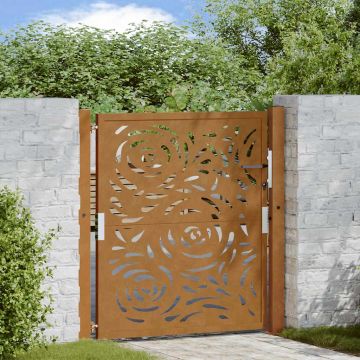 Gossi poarta gradina design cu flacara otel rezistent la intemperii