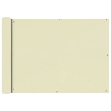 Gossi prelata balcon din material textil oxford, 75 x 600 cm, bej