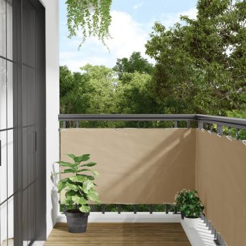 Gossi prelata balcon, material textil oxford, 75 x 400 cm, bej
