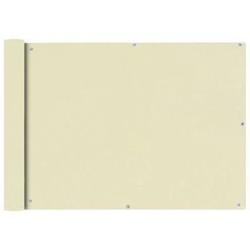 Gossi prelata balcon, material textil oxford, 75 x 400 cm, crem