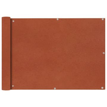 Gossi prelata balcon, material textil oxford, 75 x 600 cm, teracota