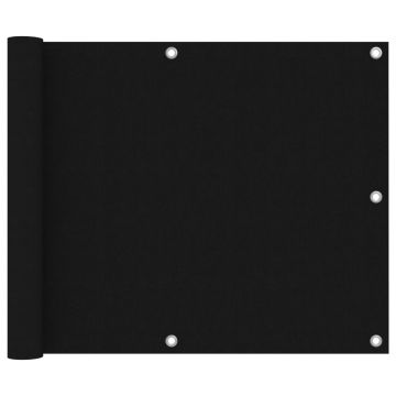 Gossi prelata balcon, negru, 75x300 cm, tesatura oxford