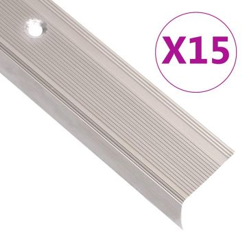 Gossi profile trepte in forma de l, 15 buc. sampanie 100 cm aluminiu