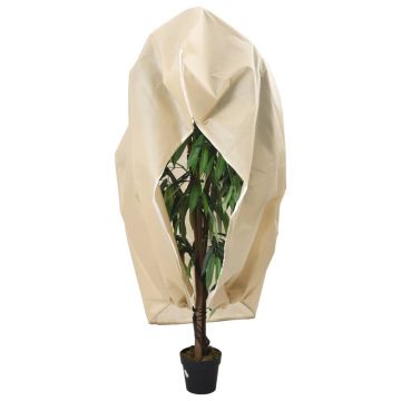Gossi protectie de fleece plante, cu fermoar, 70 g/m2, 3,14x2,5 m