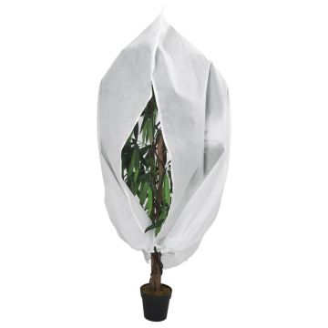 Gossi protectie de fleece pt plante, cu fermoar, 70 g/m2, 3,93x3 m