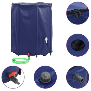 Gossi rezervor de apa cu robinet, pliabil, 1250 l, pvc
