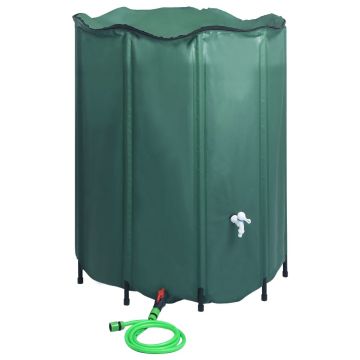 Gossi rezervor de apa de ploaie rabatabil cu cep, 1000 l