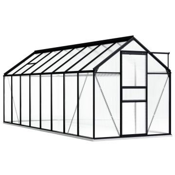 Gossi sera cu cadru de baza, antracit, 9,31 m2, aluminiu
