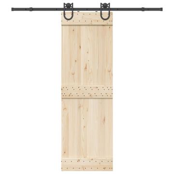 Gossi set feronerie pentru usi glisante, negru, 200 cm, otel