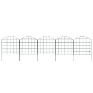 Gossi set gard de gradina arcuit, verde, 77,5 x 78,5 cm
