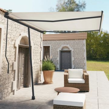 Gossi set stalp pentru copertina, antracit, 300x245 cm, fier