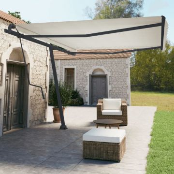 Gossi set stalp pentru copertina, antracit, 450x245 cm, fier