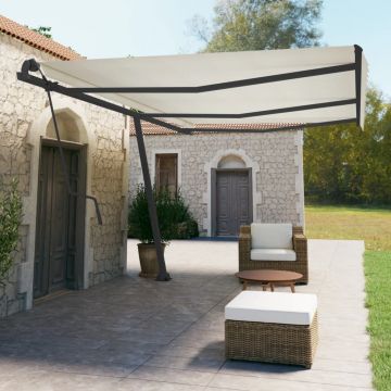 Gossi set stalp pentru copertina, antracit, 600x245 cm, fier
