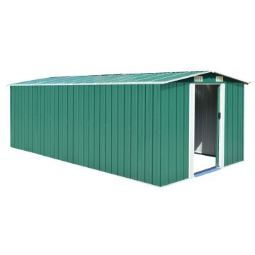 Gossi sopron de gradina, 257x489x181 cm, verde, metal