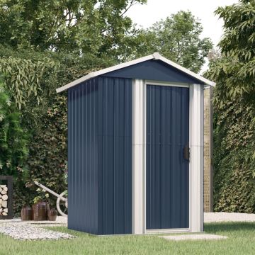 Gossi sopron de gradina, antracit, 126x97,5x177 cm, otel galvanizat