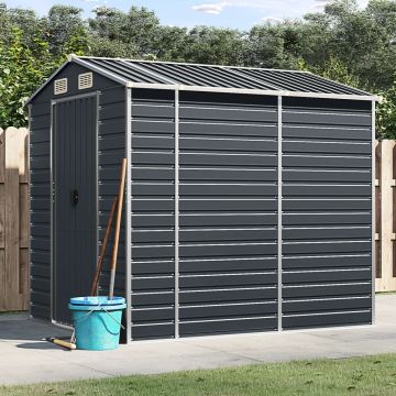 Gossi sopron de gradina, antracit, 191x215x198 cm, otel galvanizat