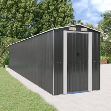 Gossi sopron de gradina, antracit, 192x1021x223 cm, otel galvanizat