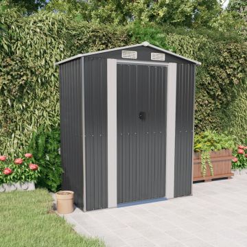 Gossi sopron de gradina, antracit, 192x108x223 cm, otel galvanizat