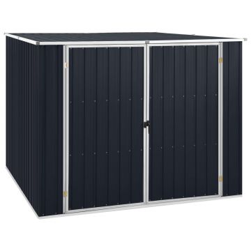 Gossi sopron de gradina, antracit, 195 x 198 x 159 cm otel galvanizat
