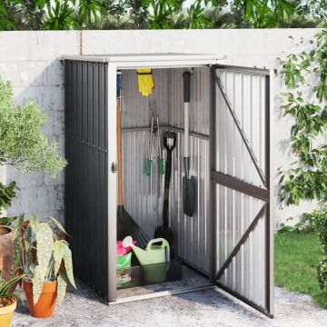 Gossi sopron de gradina, antracit, 88x89x161 cm, otel galvanizat