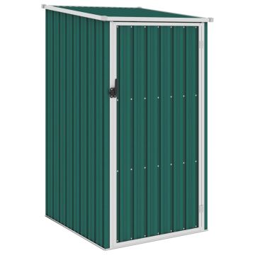 Gossi Șopron de gradina, verde, 87 x 98 x 159 cm, otel galvanizat