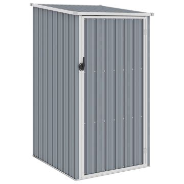 Gossi sopron de gradina, gri, 87 x 98 x 159 cm, otel galvanizat