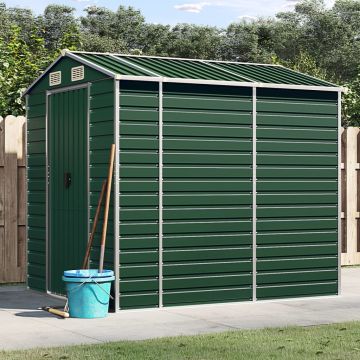 Gossi sopron de gradina, verde, 191x215x198 cm, otel zincat