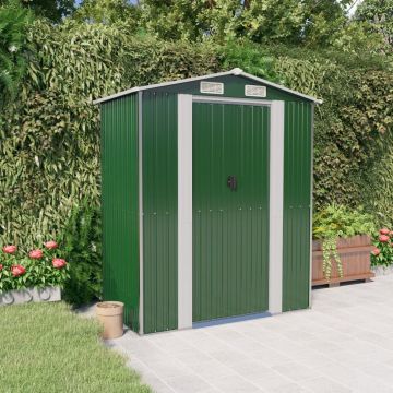 Gossi sopron de gradina, verde, 192x1021x223 cm, otel galvanizat