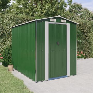 Gossi sopron de gradina, verde, 192x274x223 cm, otel zincat