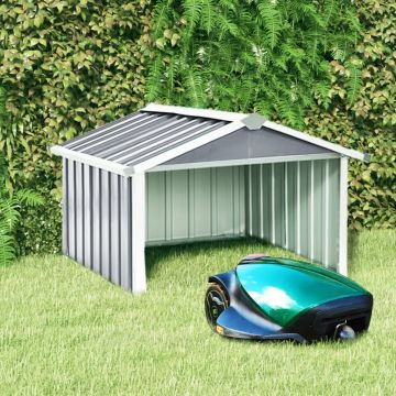 Gossi sopron robot de gazon, gri, 92x97x63cm, otel zincat