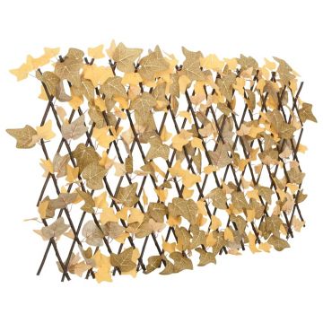 Gossi spalier frunze artar artificiale extensibil, oranj, 180x60 cm