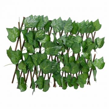 Gossi spalier frunze struguri artificiale extensibil, verde 180x20 cm