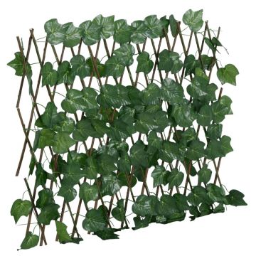 Gossi spalier frunze struguri artificiale extensibil, verde 190x60 cm