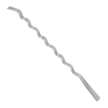 Gossi spirale pentru suport plante, 20 buc., 170 cm, otel galvanizat