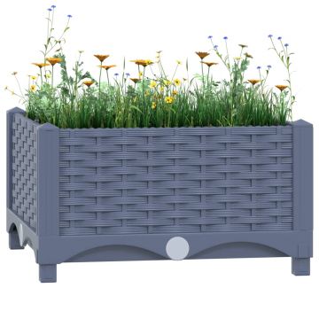 Gossi strat inaltat, 40 x 40 x 23 cm, polipropilena