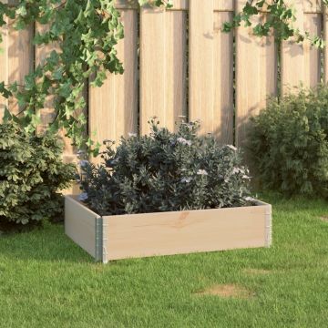 Gossi strat inaltat, 60 x 80 cm, lemn masiv de pin