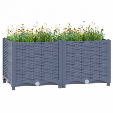 Gossi strat inaltat, 80 x 40 x 38 cm, polipropilena