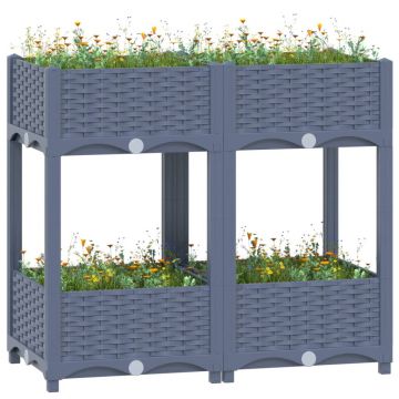Gossi strat inaltat, 80x40x71 cm, polipropilena