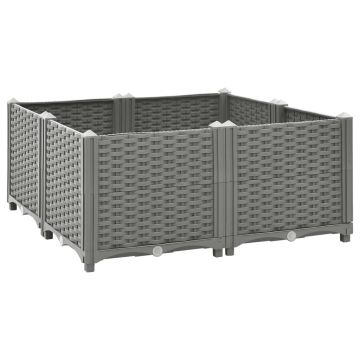 Gossi strat inaltat, 80x80x38 cm, polipropilena