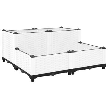 Gossi strat inaltat, 80x80x38 cm, polipropilena