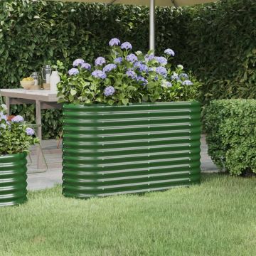Gossi strat inaltat gradina 114x40x68 cm otel vopsit electrostatic