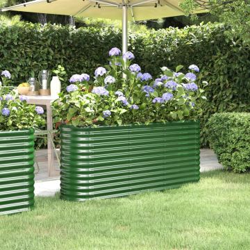 Gossi strat inaltat gradina 152x40x68 cm otel vopsit electrostatic