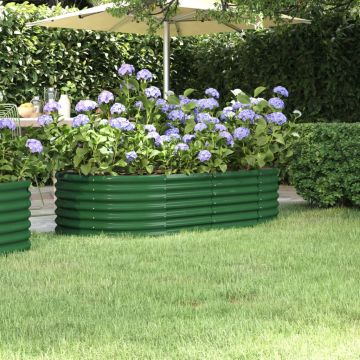 Gossi strat inaltat gradina 152x80x36 cm otel vopsit electrostatic
